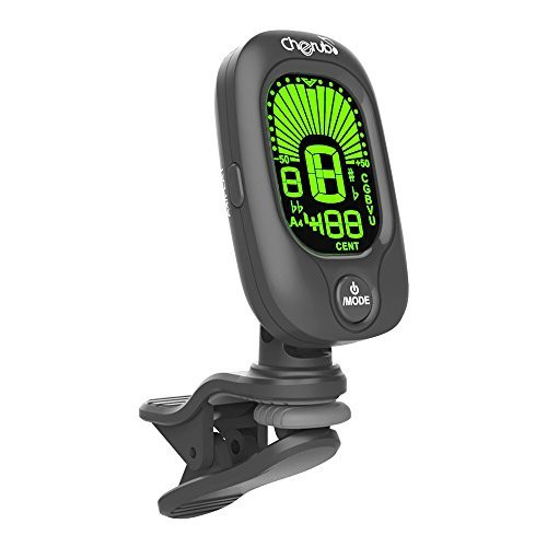 Cherub WST-2046(BD) Tuner Clip On Tuner with Chromatic Guitar Bass Ukulele Violin Tuning modes Cherub WST-2046(BD) Tuner Clip On Tuner with Chromatic Guitar Bass Ukulele Violin Tuning modes