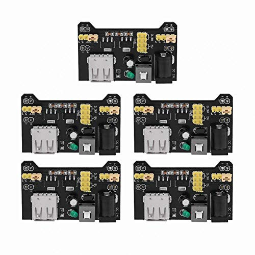 5pcs 5V/3.3V Breadboard Power Supply Module For Arduino Board Dedicated Power Solderless Breadboard