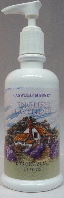 Caswell Massey English Lavender Liquid Soap For Hands & Body - 240ml/8.2oz