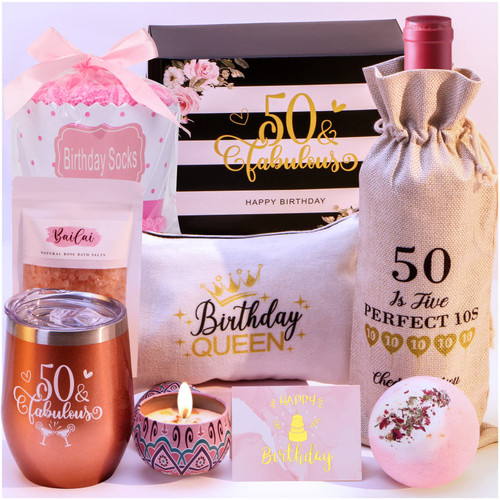 50th Birthday Gifts for Women, 50 and Fabulous Gifts for Women Turning 50,Funny 50 Years Old Birthday Gift Ideas for Mom Sister Best Friends Wife Aunt, Cool Bday Gifts for 50 Year Old Woman Tumbler 50th Birthday Gifts for Women, 50 and Fabulous Gifts for Women Turning 50,Funny 50 Years Old Birthday Gift Ideas for Mom Sister Best Friends Wife Aunt, Cool Bday Gifts for 50 Year Old Woman Tumbler