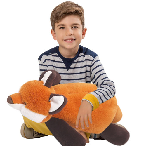 ARELUX Soft Fox Stuffed Animals:23.6in Fox Plush Cute Body Pillow Hug Sleeping Plushy Fluffy Wild Animal Toys Chair Decor Plushie Doll Gifts for Birthday Kids Girls Boys Toddler ARELUX Soft Fox Stuffed Animals:23.6in Fox Plush Cute Body Pillow Hug Sleeping Plushy Fluffy Wild Animal Toys Chair Decor Plushie Doll Gifts for Birthday Kids Girls Boys Toddler