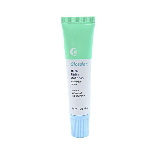 Glossier Balm Dotcom Lip Balm and Skin Salve - Mint - Clear Tinted