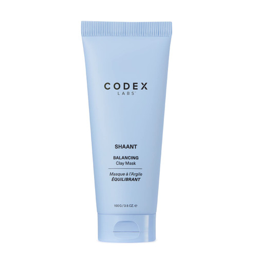 Codex Labs Detox Clay Face Mask for Men & Women - Pore Minimizer, Acne Treatment, Oil Control, Natural Skincare - Microbiome Friendly, Vegan, with Turmeric and EWG