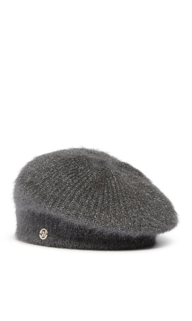 STEVE MADDEN Women's H-ICAN Metallic Knit Beret, Grey
