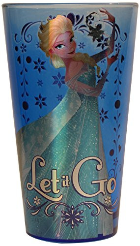 Silver Buffalo DP45031PZ Disney Frozen's Elsa"Let it Go" Pint Glass, 16-Ounces