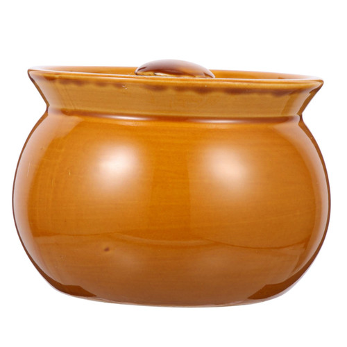 Mikinona Crock Clay Cooking Pot Soup Stew Pot Clay Pot for Cooking Ceramic Soup Bowl Clay Pot Cooking Slow