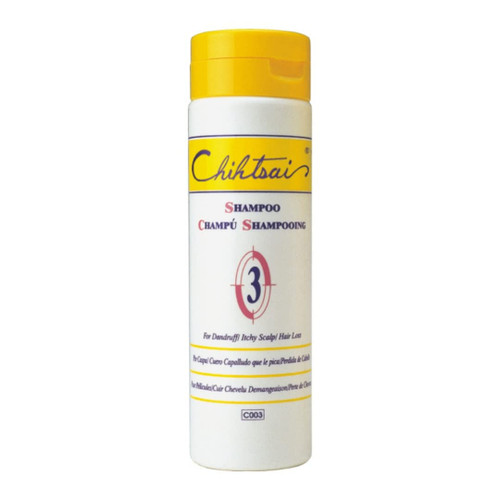 Chihtsai No.3 Shampoo for Dandruff/Itchy Scalp/Hair Loss (8.3oz/250ml) - Eliminate dandruff & flakes, Smooths itchy scalp