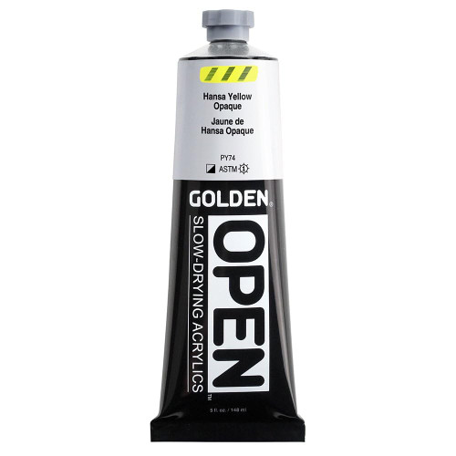 Golden Open Acrylic 5 oz Hansa Yellow Opaque