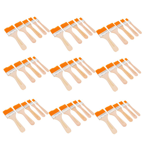 LALAFINA 50pcs Brush Kids Kits Oil Painting Strie Kid Suit Suits for Kids Paint Suit Kids Suits Suit for Kids Decorative Paint Child Indoor Nylon