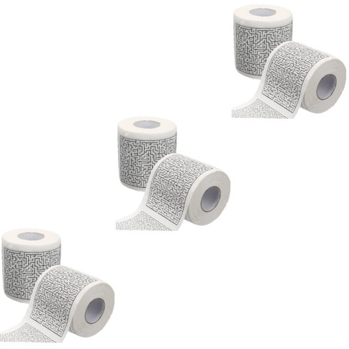 SOLUSTRE 6 Rolls Toiler Paper Funny Toilet Paper Joke Toilet Paper Toilet Paper Bulk Toilet Paper Soft Bathroom Colored Tissue Paper Toilet Napkins Wood Pulp Take a Bath Toilet Supplies