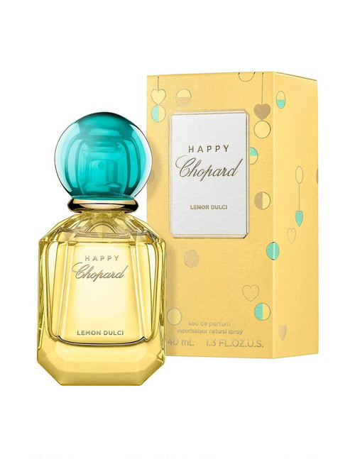 Chopard Happy Lemon Dulci For Women - Indulgent, Energizing Luxury Fragrance For Her - Uplifting Notes Of Ginger, Orange Flower, And Cucumber - Refreshing, Long Lasting Eau De Parfum - 1.35 Oz