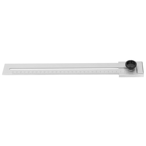 Woodworking Parallel Ruler, Sliding Line Ruler, Clear Scale Mechanical for Measuring Marking Processing (300mm)