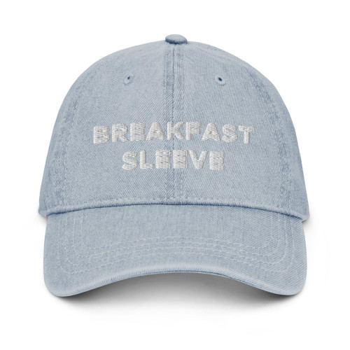 Hogue WS LLC Breakfast Sleeve Hat (Embroidered Denim Cap)
