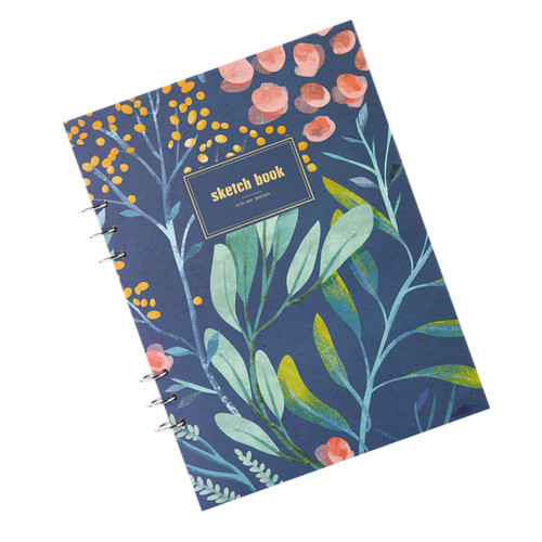 VILLCASE 1pc Sketch Book A4 Painting Book Spiral Notebook Artist Sketch Pad Art Sketchbook Kids Drawing Hardcover Sketchbook Drawing Book Student Mix Drawing Board Sketch Paper