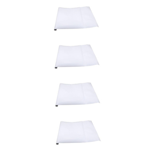 NUOBESTY 4pcs Sheet Whiteboard Wall Stickers White Board Peel Stick Dry Erase Whiteboard Sticker Computer Stickers for Laptop Whiteboard for Office Portable Student Learning Board