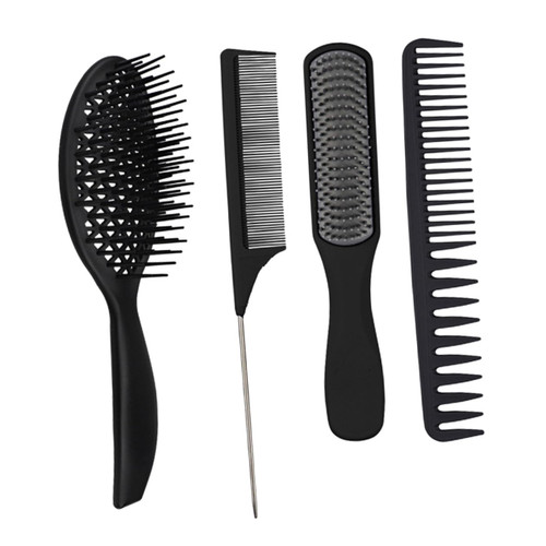 FRCOLOR 12 Pcs Massage Comb Set Hairstyling Comb Hair Brush Airbag Massage Comb Airbag Hair Comb Haircut Comb Wig Comb for Thick Hair Womens Hair Brush Abs Miss Hair Accessories Hollow Out