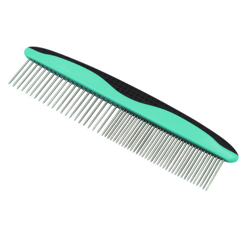 SURURA Haircombforwomen Stainless Steel Row Comb Density Double Tooth Open Knot Comb Hair Removal Comb Beauty Comb