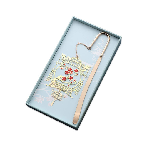 Bookmarks Page Markers Retro Classical Bookmarks ?Metal Creative Bookmark with Exquisite Pendants , Gifts for Bookworm Writers Relatives and Friends Book Markers Page Clip for Students Teachers Read