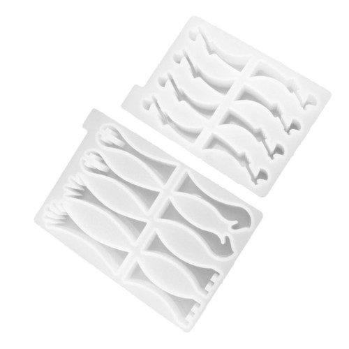 Anneome 2pcs Chess Mold Chess Moulds Silcone Molds Chess Silicone Molds Chess Resin Chess Handmade Crafts Clay Crafts Soap Mold Chess Casting Tray Silica Gel White Candle 3D Crystal Epoxy