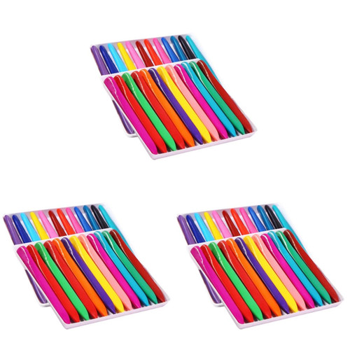 Ciieeo 3 Sets 24 Animal Crayon Kids Painting Tool Coloring Crayons Craft Crayon Stick Washable Crayons Infant Crayon Tub Crayons Painting Crayon Palm Grip Crayon Toys Baby Brush Grasp