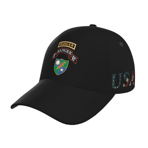 Tavos 3rd Battalion 75th Ranger Regiment with Ranger Trucker Hat for Men - Baseball Snapback Cap American Flag Tavos 3rd Battalion 75th Ranger Regiment with Ranger Trucker Hat for Men - Baseball Snapback Cap American Flag