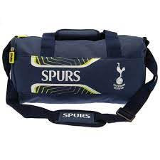 Tottenham Hotspur FC Flash Duffle Bag (One Size) (Navy Blue/White)