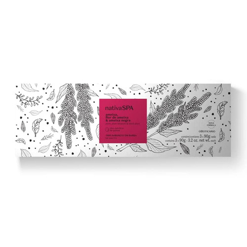 Boticario - Linha Nativa Spa - Sabonete em Barra Ameixa, Flor de Ameixa e Ameixa Negra (3 x 90 Gr) - (Nativa Spa Collection - Plum, Black Plum and Plum Flower Bar Soaps (3 x Net 3.2 Oz)) Boticario - Linha Nativa Spa - Sabonete em Barra Ameixa, Flor de Ameixa e Ameixa Negra (3 x 90 Gr) - (Nativa Spa Collection - Plum, Black Plum and Plum Flower Bar Soaps (3 x Net 3.2 Oz))