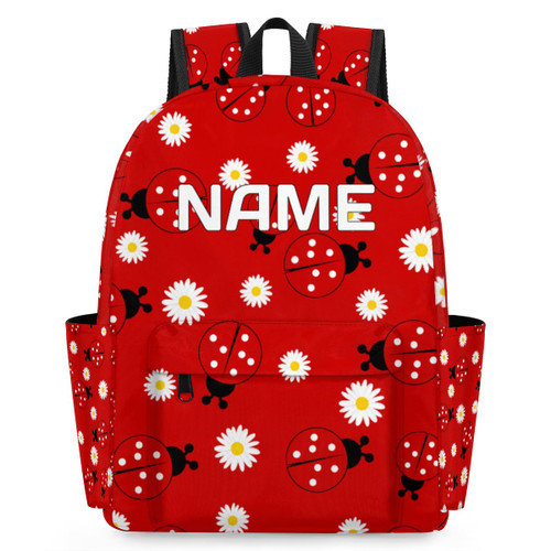 OMFUNS Animal Ladybugs Customized Kids Backpack for Boys Girls Daisy Flower Personalized Preschool Toddler Backpack Kindergarten Nursery Bookbag Travel Children School Bag OMFUNS Animal Ladybugs Customized Kids Backpack for Boys Girls Daisy Flower Personalized Preschool Toddler Backpack Kindergarten Nursery Bookbag Travel Children School Bag