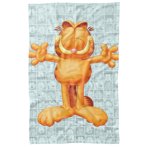 LOGOVISION Garfield Free Hugs Fleece Blanket 36" x 58"