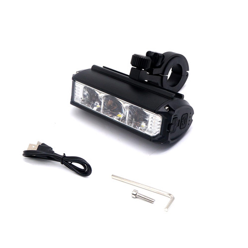 TOOLSAGE Bicycle Headlight LED Front Bike Light Flashlight USB Rechargeable IPX5 Waterproof Super Bright 1000/1200/1800 Lumens for Mountain Road Cycling (1000 Lumen)