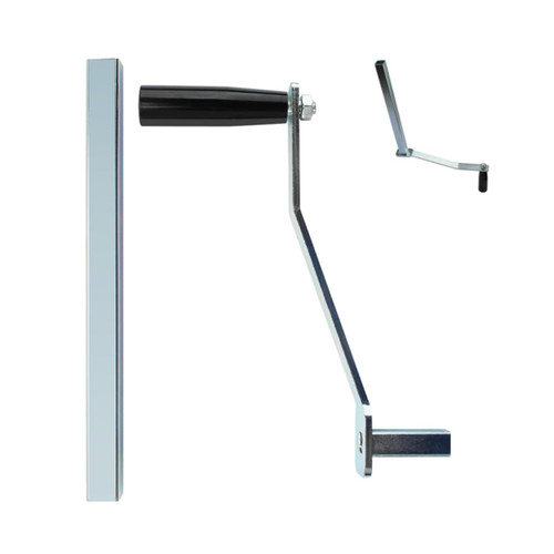 VIDABTE 12" Camper Replacement Crank Handle Fits for Starcraft/Flagstaff/Rockwood/Palomino,Pop Up Camper Crank Handle for Dutchmen/Skamper Pop Up/Tent Campers Crank Assembly(1 Pack)