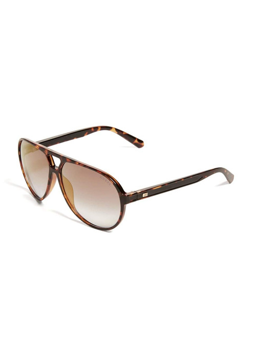 GUESS GF5070 Dark Havana/Brown Mirror One Size