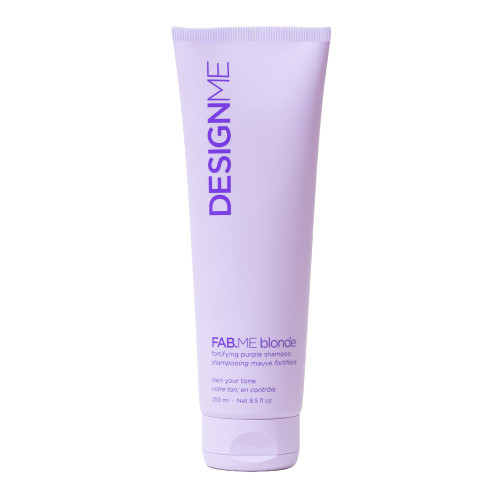 Fab.ME Blonde Fortifying Purple Shampoo by DESIGNME | Toning Purple Shampoo for Blonde Hair | Sulfate Free Blonde Shampoo for Color Treated Hair | Blonde Toner for Brassy Hair (250ml) Fab.ME Blonde Fortifying Purple Shampoo by DESIGNME | Toning Purple Shampoo for Blonde Hair | Sulfate Free Blonde Shampoo for Color Treated Hair | Blonde Toner for Brassy Hair (250ml)