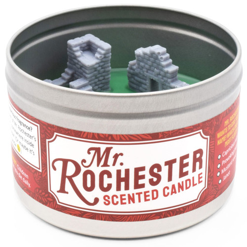 JD and Kate Industries Mr. Rochester Scented Candle | Jane Eyre Gift | Literary Candle | Cherry Tobacco scent