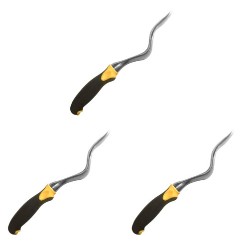YARNOW 3 Pcs Hand Puller Garden Pick Cultivator Weeder Garden Weeding Fork Weeder Hoe Household Tools Garden Shovel Trowel Manual Puller Patio Weeder Dandelion Weeder Hand Hoe Handheld