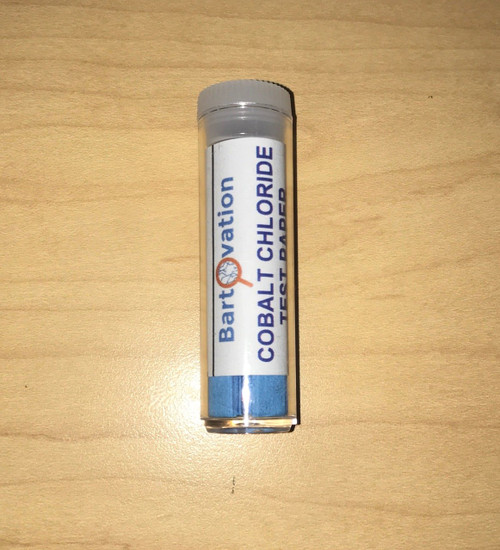 Cobalt Chloride Test Papers (1 vial of 100 strips)