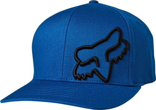 Fox Racing Men's Standard Flex 45 Flexfit HAT, Royal Blue, Small/Medium