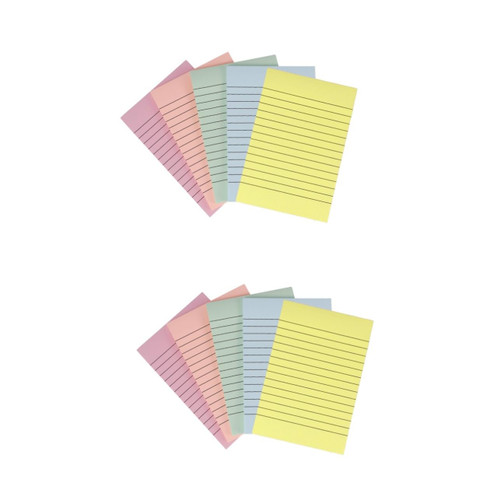 NOLITOY 10 Pcs Work Sticky Planner Self Stick Notes Sticky Page Marker Note Taking Paper Note Paper Pads Grocery List Notepad Perforated Pads Writing Pads Student Lollipop Horizontal Grid