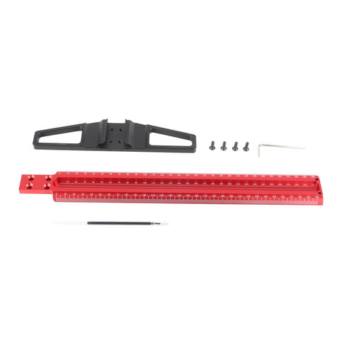 Ruler for Carpenter Work,Woodworking Scriber T Square Ruler,T Square Ruler Aluminum Alloy Removable Woodworking Scriber Art Framing Drafting Tools(300mm), Woodworking Ruler Woodworking Square Woo