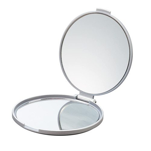 Double-Sided Mirror, 1X/ 3X Magnification, Compact Portable Folding Mirror Makeup Travel