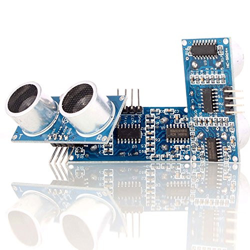 Aukru 3pcs HC-SR04 Ultrasonic Module Distance Sensor for Arduino UNO Mega R3 Mega2560 Duemilanove Nano Robot Xbee Zigbee