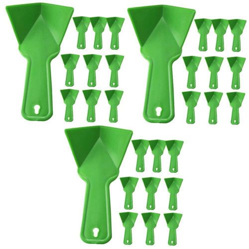 Hemobllo 30 pcs yin and yang horns corner trowel drywall outside corner trowel inside corner trowel drywall corner scraper drywall taping tools corner trim plasterboard plastic