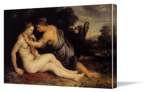 Jupiter and Callisto by Peter Paul Rubens, Gallery Wrapped Print on Canvas