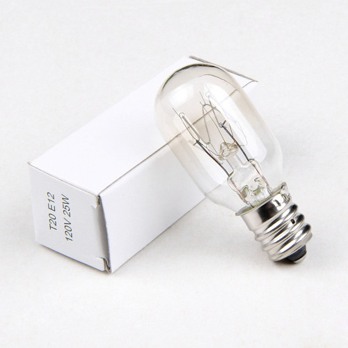 25 Watt Himalayan Salt Lamp Bulbs Original Replacement Long Lasting Incandescent Bulbs E12 Socket 12 pack