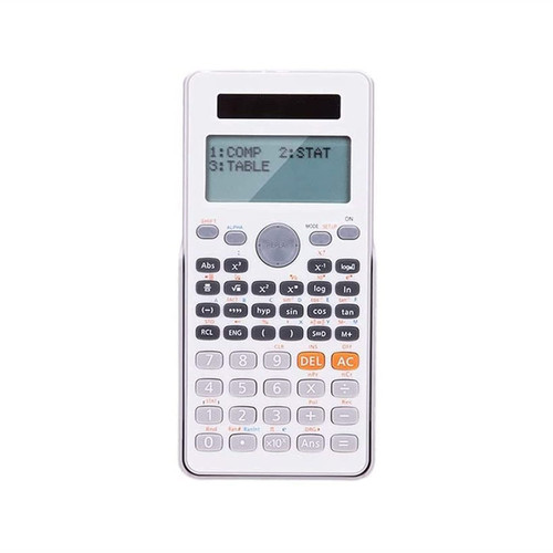 PWV Scientific Calculators Multifunction Multi-Function LCD Dot Matrix Display Calculator Student Science Solar Button Battery Double Insurance Calculator for Business Office School Calculating