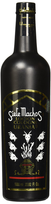 Siete Machos URANIA Original Cologne 33.82oz (1000ml)