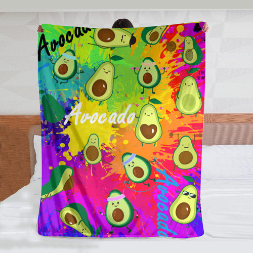 Avocado Blanket Ligtweight Cozy Soft Smooth Print Throw Blankets for Kids Boy Girl Man Women Kids Adults Gifts 50"x40" in Avocado Blanket Ligtweight Cozy Soft Smooth Print Throw Blankets for Kids Boy Girl Man Women Kids Adults Gifts 50"x40" in