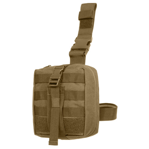 Rothco Drop Leg Medical Pouch, Coyote Brown