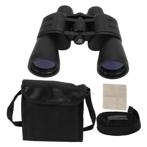 Qyebavge Compact Binoculars 50mm Lens - Ergonomic Design, Accurate Focusing for Bird Watching, Sports and Outdoor Activities