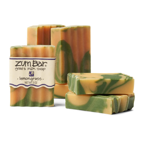 Zum Indigo Wild Goat's Milk Soap Bar - Bar Soap for Hands & Body Made with Essential Oils - 3 oz - Lemongrass (6 Pack) Zum Indigo Wild Goat's Milk Soap Bar - Bar Soap for Hands & Body Made with Essential Oils - 3 oz - Lemongrass (6 Pack)
